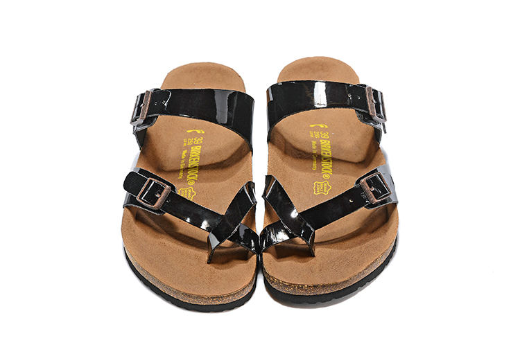 Birkenstock Mayari Licorice Thong Sandals - Black and Comfortable